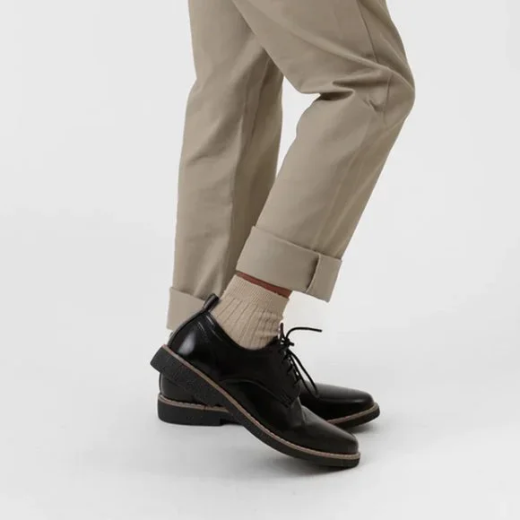 Deer Stags Shoes Deer Stags Boys Zander Black Faux Vegan